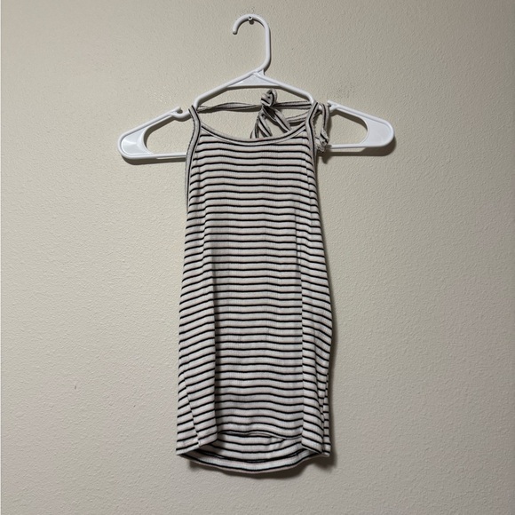 American Eagle Outfitters Tops - 5/$55 !! 🔥 American eagle black and Cream Striped halter